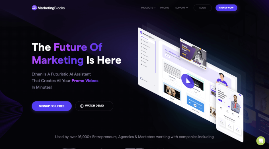 Marketingbocks.ai – The Future of Marketing is here - AI tools that support you