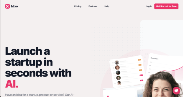 Mixo.io – Build up your startup now