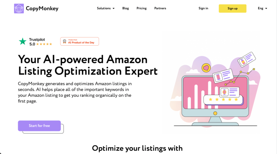 Copymonkey.ai – Optimize Amazon listings now - AI tools that support you